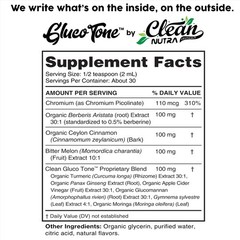Berberine Ceylon Cinnamon Liquid Drops Bitter Melon Glucomannan Turmeric