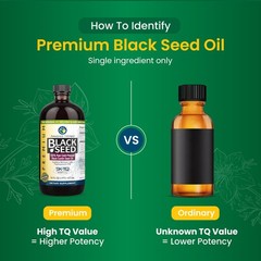 16 Fl Oz (Pack of 1), Amazing Herbs Cold-pressed Black Seed Oil – 16oz