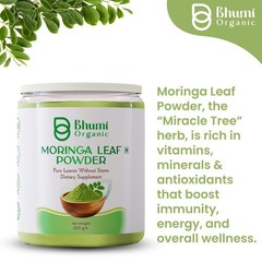 Bhumi Organic Moringa Powder 350 g