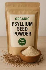 Organic Psyllium Seed Powder – 100% Pure, Non-GMO, High-Fiber Superfood #1 Rated