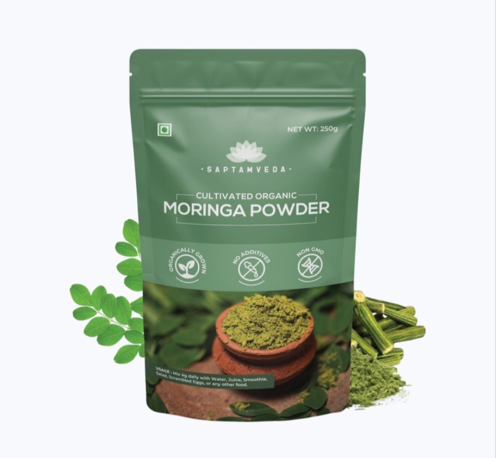 Small-Batch Harvest Moringa Powder – Raw, Vegan, Gluten-Free