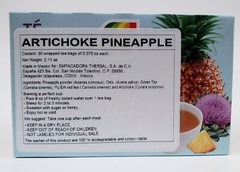 Te de Piña y Alcachofa Tea Therbal Artichoke Pineapple Diet Support 30 bags each