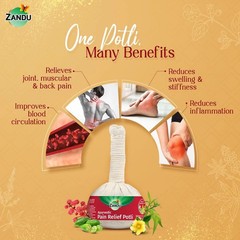 Zandu Pain Relief Potli 180g Ayurvedic Herbal Joint | Muscle Pain Therapy