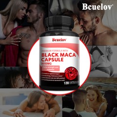 Black Maca Root Extract -120 Capsules – Natural Male Enhancement Sexual Health