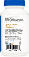 Nutricost DGL Deglycyrrhizinated Licorice Extract Capsules (5,000 mg…
