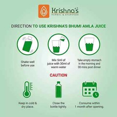 Krishna’s Herbal & Ayurveda Bhumi Amla Juice 1000 ml | Herbal Product