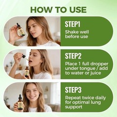 60ml Organic Wild Mullein & Ginger Drops – Comfortable Breathing with Every Dose