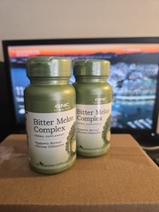 2x-GNC Bitter Melon Organic Herbal Blood Sugar Glucose Support 60 Caps Exp 12/26