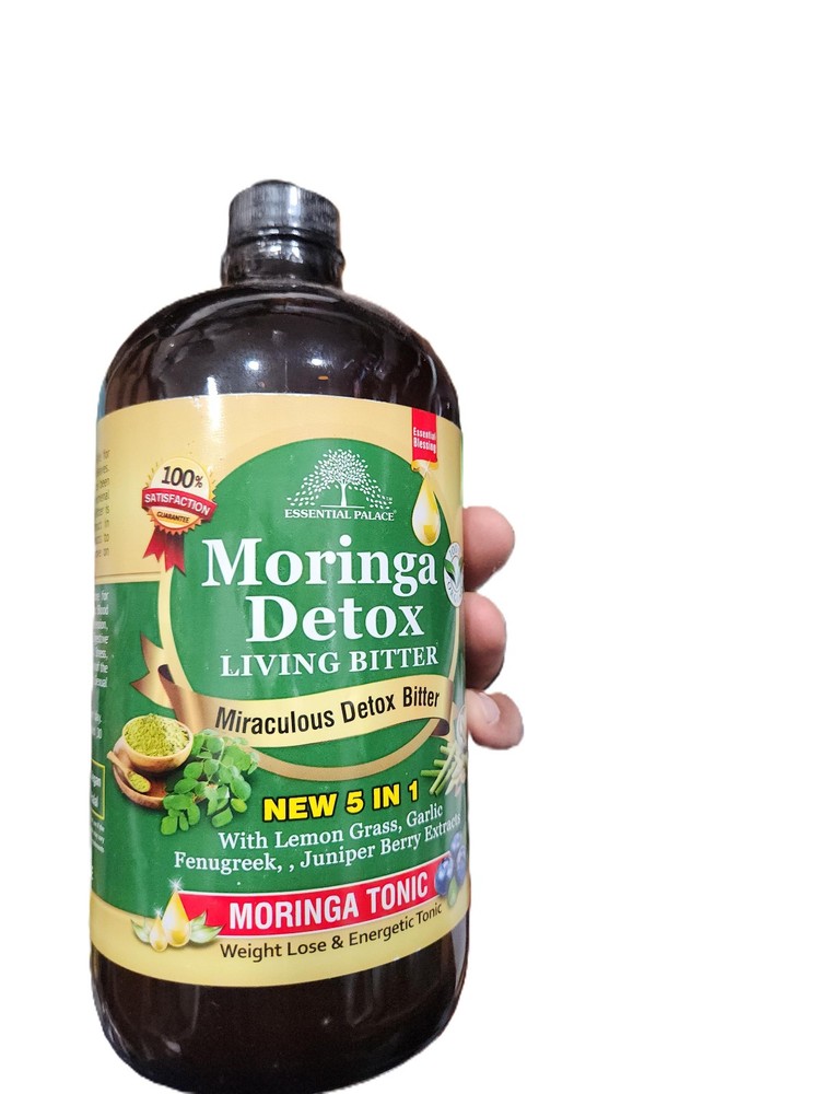 Essential Palace Moringa Detox Living Bitter 32oz