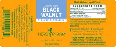 Black Walnut Liquid Extract Drops for Cleansing and Detoxifying, 1 Oz