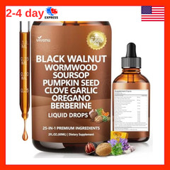 Parasite Cleanse Tincture/Extract-Wormwood,Black Walnut Hull, Clove,Best Quality