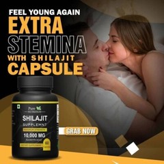 Shilajit Extract 1000mg, Stress, Anxiety, Skin Vitality, Healthy Heart, Fatigue