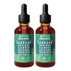 NEW VYXION Soursop Bitters Liquid Drops – Immunity, Liver, Gut Antioxidant &