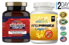 Anti parasite colon clean natural support intestinal clean parasito gusano