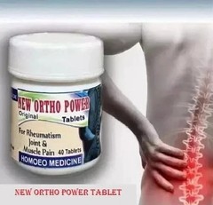 Ortho Power Tablet (24 x 40 Unit) Natural for Muscle & Joint pain relief