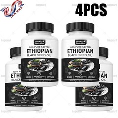 1-5X Ethiopian Black Seed serum Softgels|4.64%Thymoquinone|Non-Gmo,Gluten-Free 6