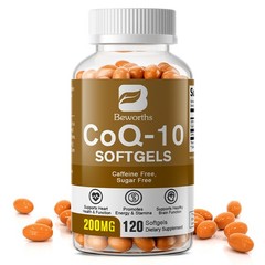 COQ 10 Coenzyme Q-10 200mg Heart Health Support, Increase Energy Immune System