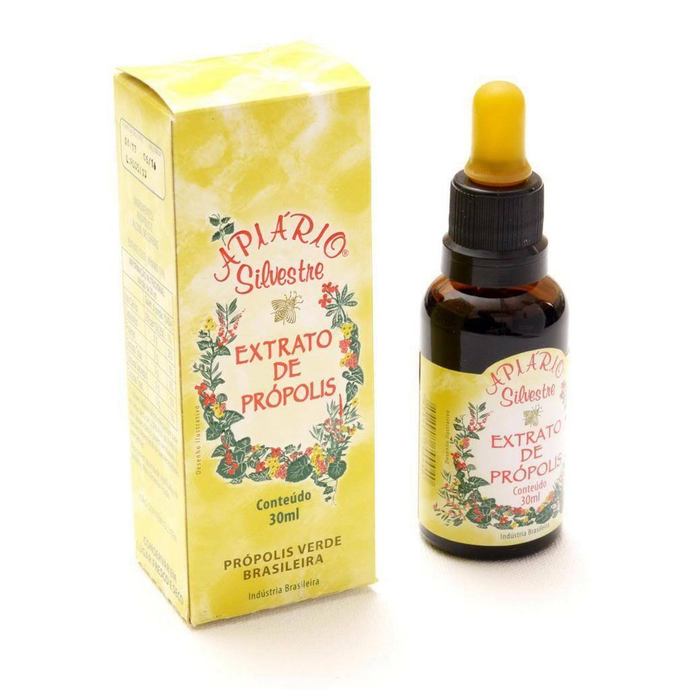 2 Bottles Apiario Silvestre Brazilian Green Bee Propolis 30 ml US seller 野花牌绿蜂胶