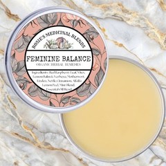 ORGANIC FEMININE BALANCE BALM | Menopause | PMS | Cysts | Endometriosis | Women