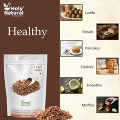Holy Natural Flax Seeds 200gm n432