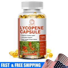 Lycopene Capsules Tomato Extract Complex High Potency For Immune Heart Health