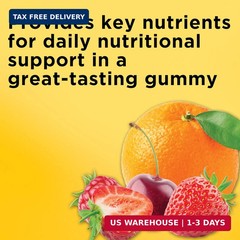 Nature Made Multivitamin Gummies, Mens & Womens Gummy Vitamins & Minerals, Adult