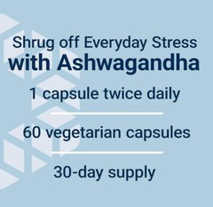 OPTIMIZED ASHWAGANDHA EXTRACT STRESS ANXIETY 120 Capsule LIFE EXTENSION