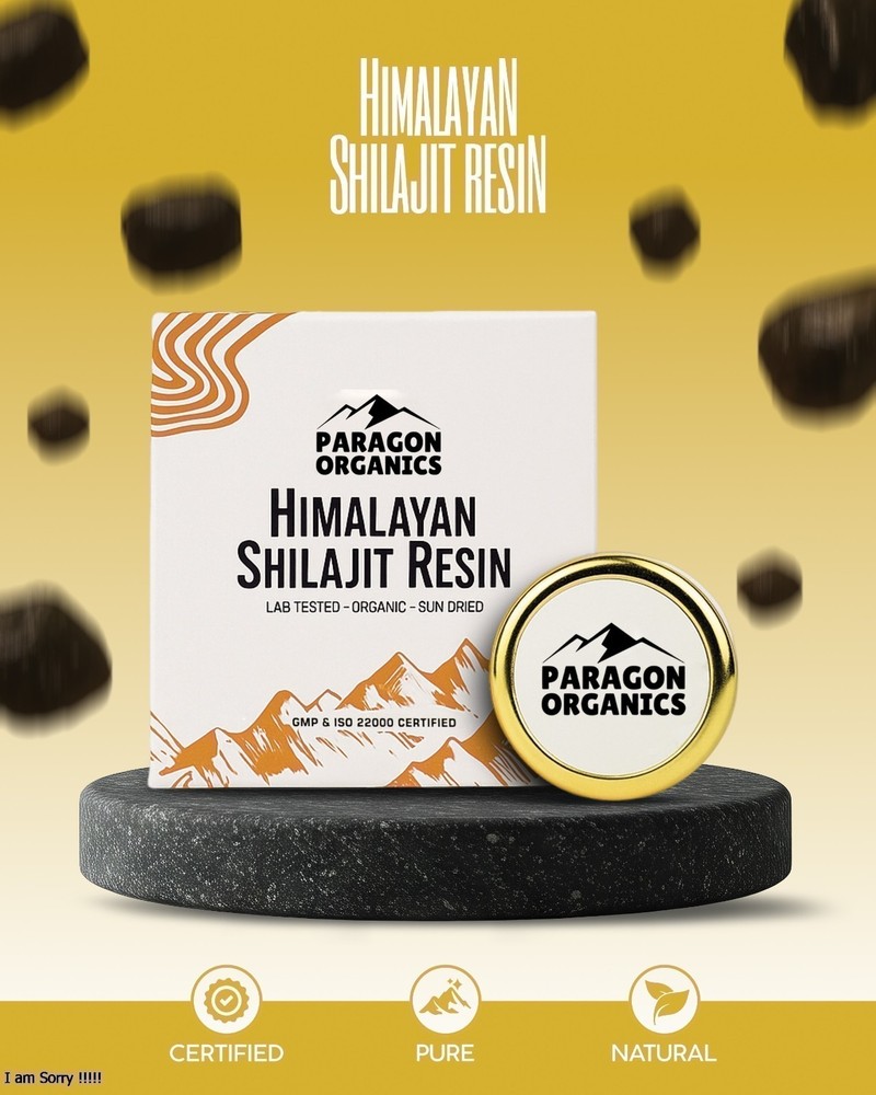Sun Dried Pure Himalayan Shilajit Resin Gold Grade Lab Tested 20 Grams USA Stock