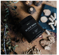Organic Black Maca Root with Ashwagandha -Highest Potency 40,000mg 40x Strength