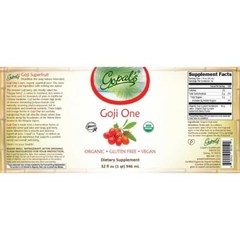Gopals 100 % PURE Organic GOJI One Berry Juice Liquid Super Fruit 32oz Undiluted