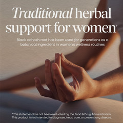 Nature’s Way Herbs Black Cohosh Root Capsules, 180 Count (Pack of 1)