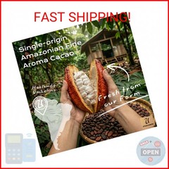 U Chocolate Organic Cacao Powder, Unsweetened & Unalkalized – Fresh from our Far