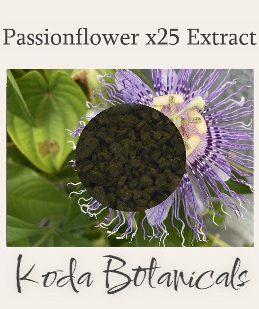 PASSIONFLOWER 25:1 EXTRACT 2.5g Passiflora incarnata **x25 Stronger than Herb**