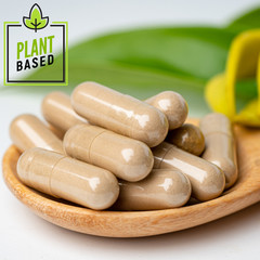 Chamomile Capsules Vegan 60/120 Ct | Natural Relax & Sleep Support | Non-GMO