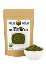 Organic Spearmint C/S 100% Pure, Non-GMO Mentha Spicata, Refreshing & Digestive