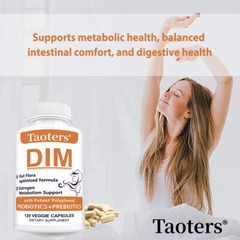 DIM Supplement – Gut Flora optimized formula Estrogen Metabolism Support