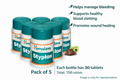 Himalaya Styplon Tablets 150 Tabs Herbal Daily Wellness Support expiry 03-2027