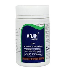 2 x Alarsin ARJIN Tablets (100tab) Useful in High Bp & Heart Problems