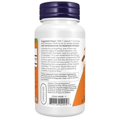 Now Foods Acidophilus 2 Billion, Capsules, 100-Count