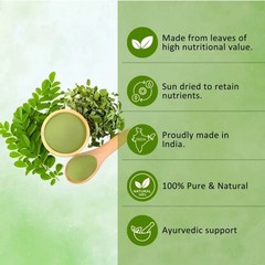 Moringa Oleifera Leaf Powder 100g | Pure Superfood | No Additives