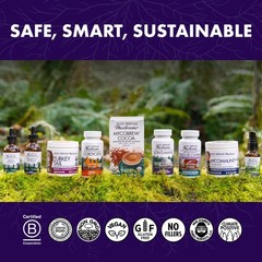 Host Defense, MyCommunity Capsules, Advanced Immune Support, Mushroom Supplem…