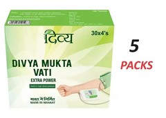 Mukta Vati Extra Power 120 Tablets Herbal Supplement Pack of 5 Exp 2029