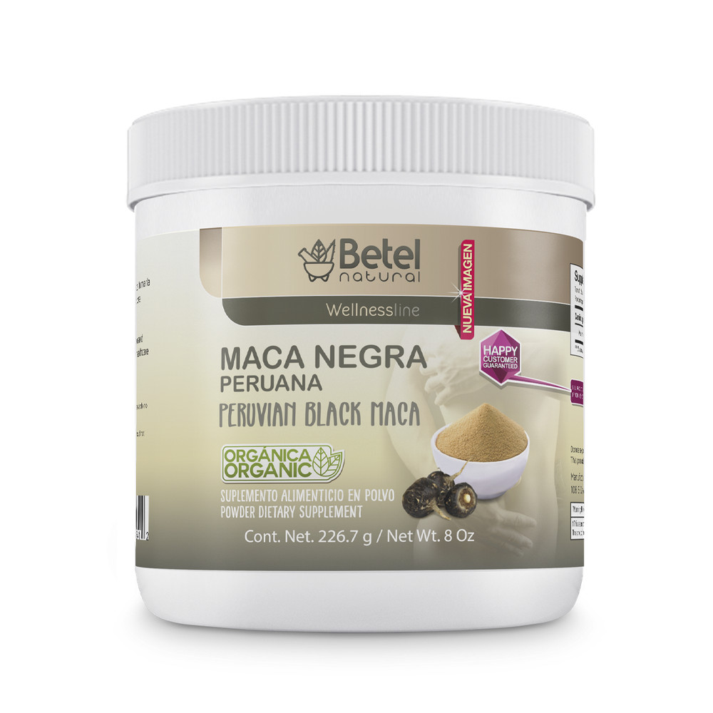 Organic Black Maca / Maca Negra Powder by Betel Natural – Healthy Libido Support