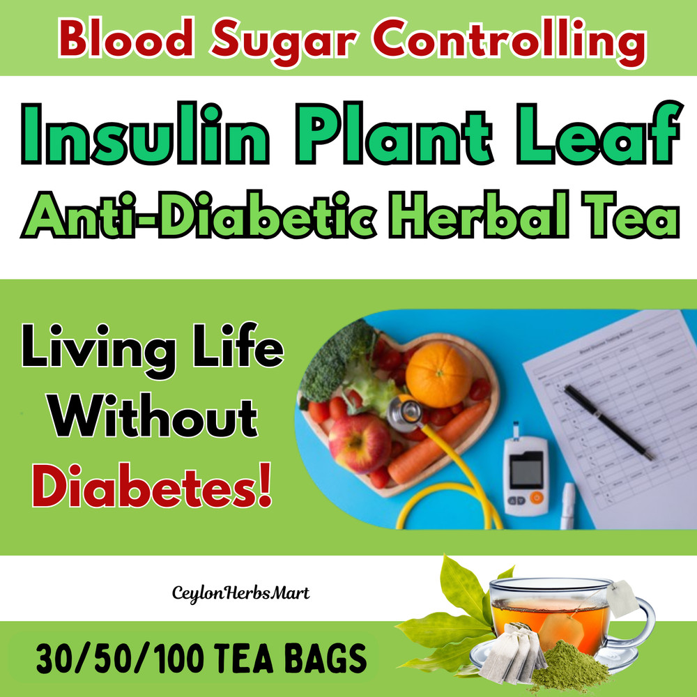 Organic Insulin Plant Leaf Tea Bags Herbal Drinks Costus Igneus Leaves Powder