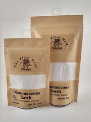 Diatomaceous Earth – Food Grade – 1 oz to 8 oz The Elder Herb Shoppe