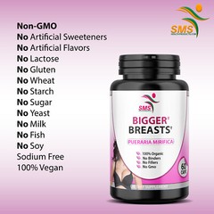 PUERARIA MIRIFICA BIGGER BREASTS BY OBN DIETARY SUPPLEMENT 180 CT CAPSULES