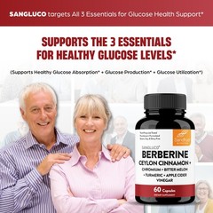 Blood Sugar Support Complex Supplement | Supports 60 Count (Pack of 1)