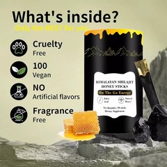 Naturally Sweeter Himalayan Shilajit Sticks with Organic Honey Better Alt Pure