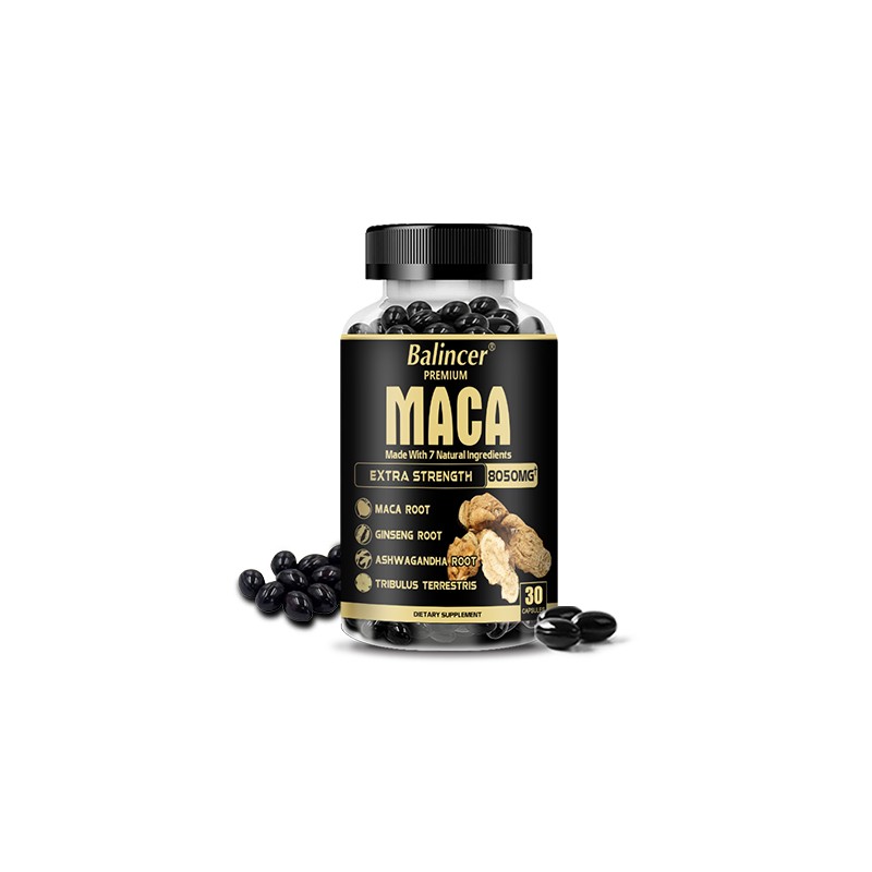 Organic Maca Root Capsules, 30 to 120 Capsules, Energy, Endurance & Performance