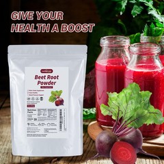 1 LB Organic Beet Root Powder Raw Non GMO Pure Beta Vulgaris Nitric Oxide Booste